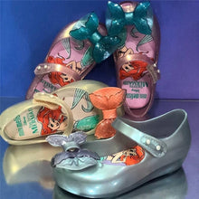 Load image into Gallery viewer, Girls 2020 New Mini Melissa Mermaid Jelly Shoes Kids Beach Sandals Children Princess Candy Non-slip Melissa Sandals SH19107